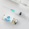 Vaccination Elements Arrangement Mock-Up Psd