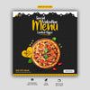 Valentine Food Menu And Delicious Pizza Social Media Banner Template Psd