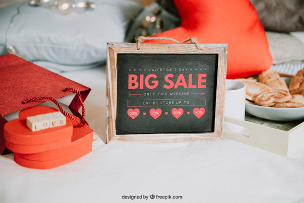 Valentine Frame Mockup Psd