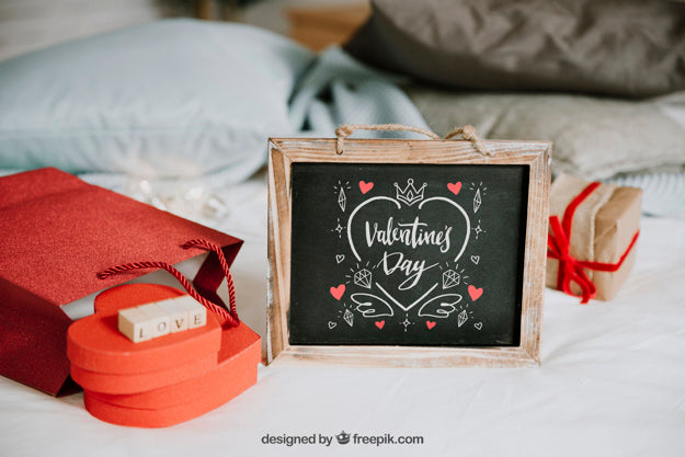 Valentine Frame Mockup Psd