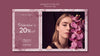 Valentine'S Day Banner Template Mock-Up Psd
