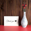Valentine'S Day Card Mockup With Vase Psd