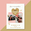 Valentine'S Day Concept Flyer Psd