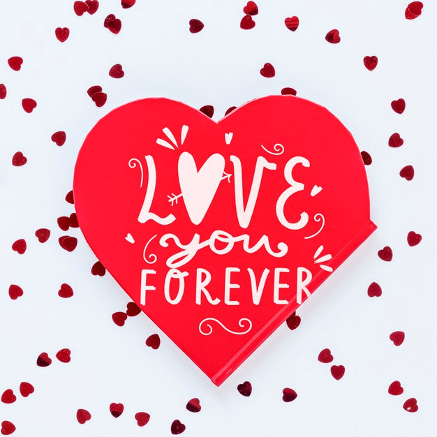 Valentine'S Day Concept Mock-Up Psd