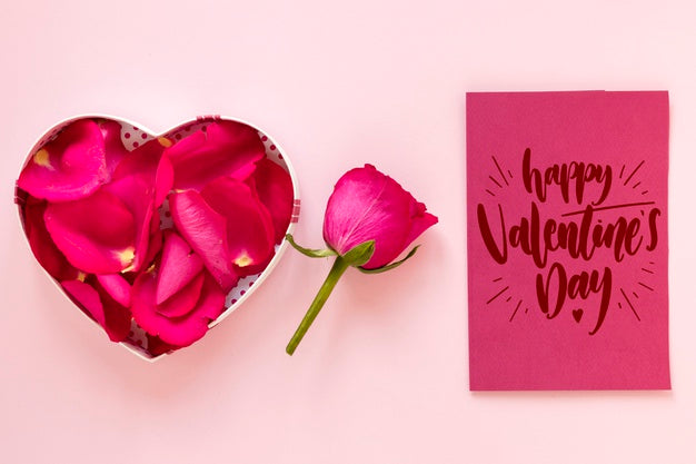 Valentine'S Day Concept Mock-Up Psd