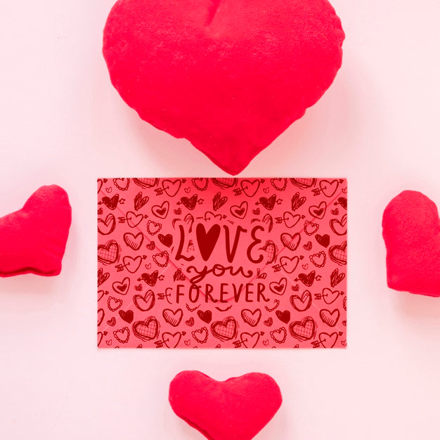 Valentine'S Day Concept Mock-Up Psd