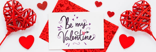 Valentine'S Day Concept Mock-Up Psd