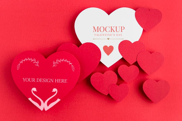 Valentine'S Day Concept Mock-Up Psd