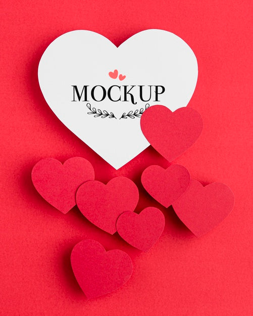 Valentine'S Day Concept Mock-Up Psd