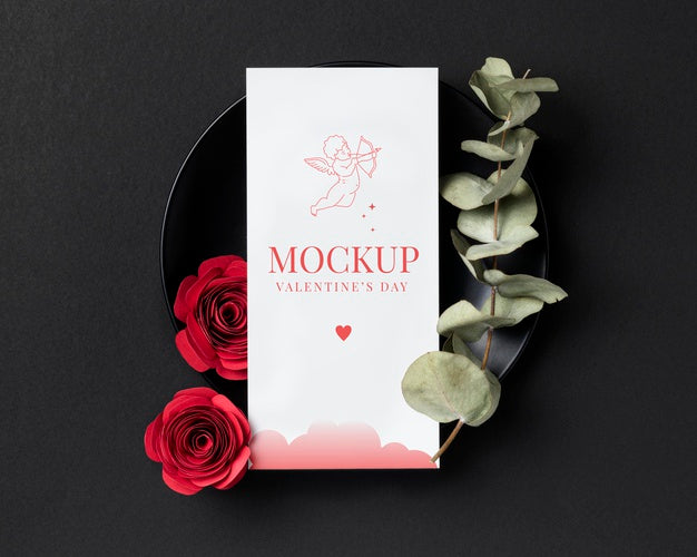 Valentine'S Day Concept Mock-Up Psd