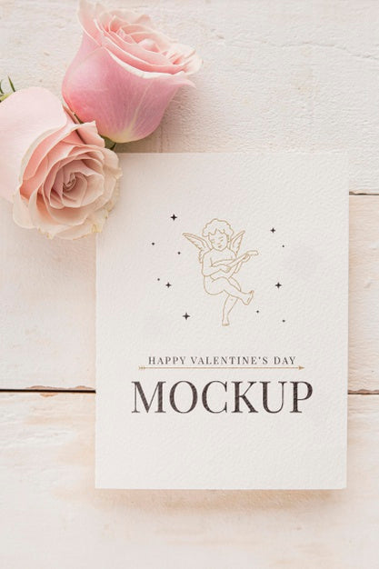 Valentine'S Day Concept Mock-Up Psd