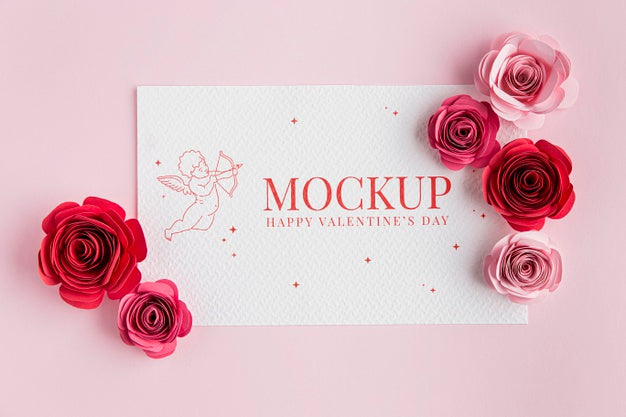 Valentine'S Day Concept Mock-Up Psd