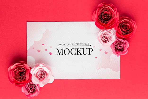 Valentine'S Day Concept Mock-Up Psd