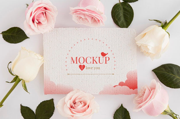 Valentine'S Day Concept Mock-Up Psd