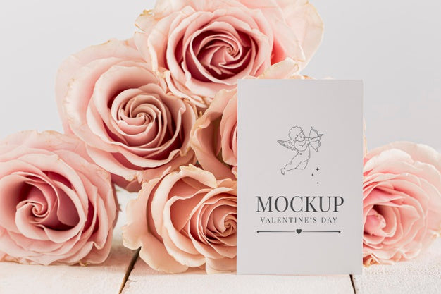 Valentine'S Day Concept Mock-Up Psd