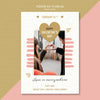 Valentine'S Day Concept Poster Psd