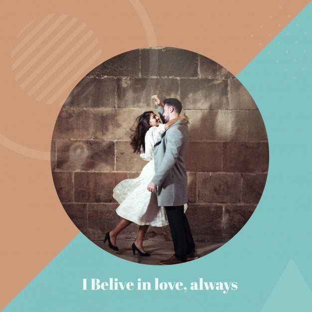 Valentines Day Mockup With Image Psd