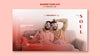 Valentine'S Day My Soul Banner Couple Psd