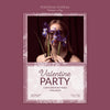 Valentine'S Day Poster Concept Mock-Up Psd