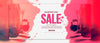 Valentines Day Sale Banners Mockup Psd