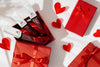 Valentines Day Still Life With Lipstick Mockup Psd