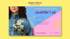 Valentine'S Day Template Banner Psd
