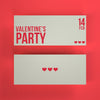 Valentine'S Party Tickets Mockup Psd
