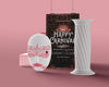 Vase And Mask For Carnival Mock-Up Psd