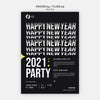 Vertical Flyer For New Year Party Psd