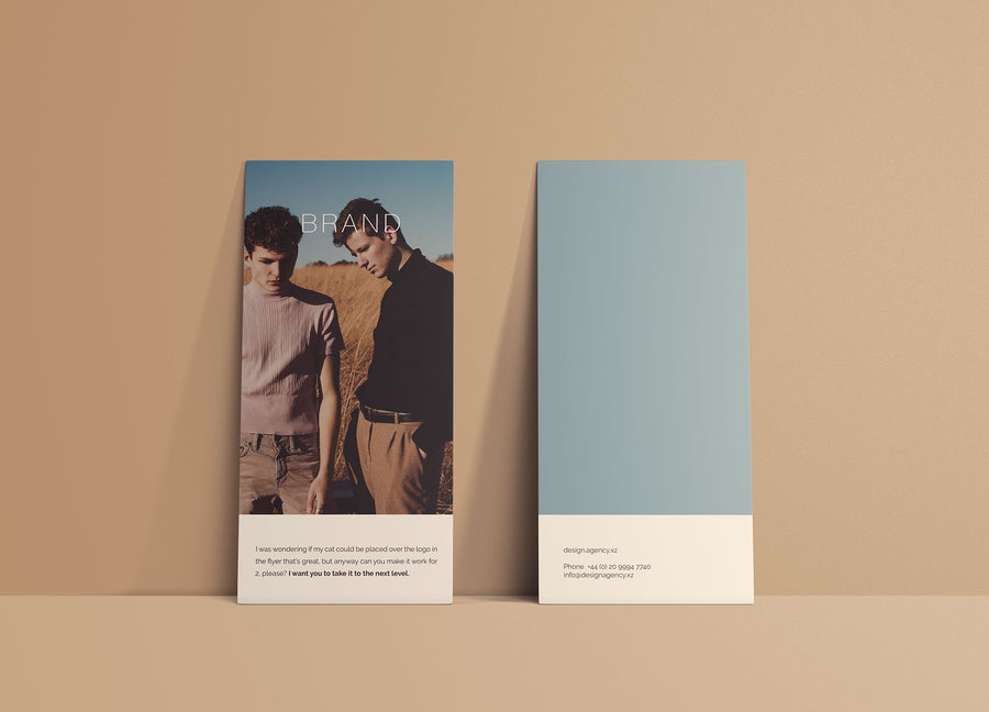 Vertical Flyer Mockup