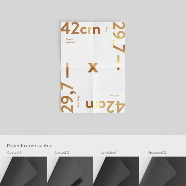 Vertical Page Template Psd