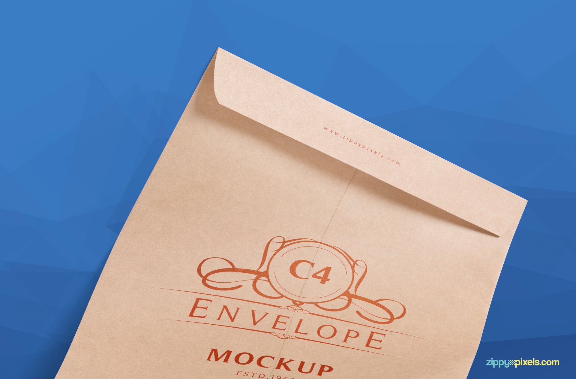 2 C4 Envelope Mockup PSDs
