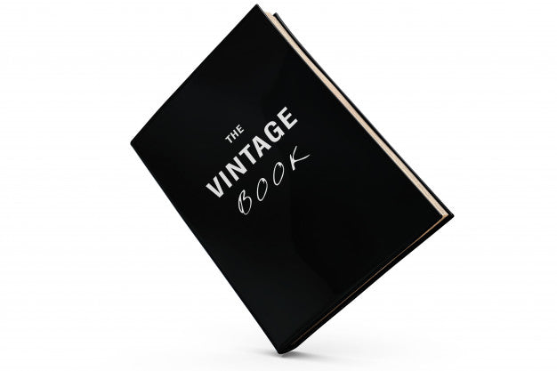 Vintage Book Mock-Up Psd