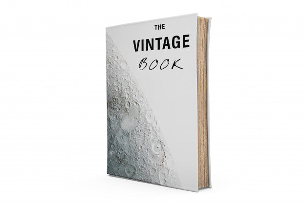 Vintage Book Mock-Up Psd