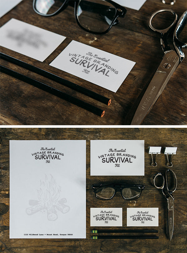 Vintage Branding Mockup