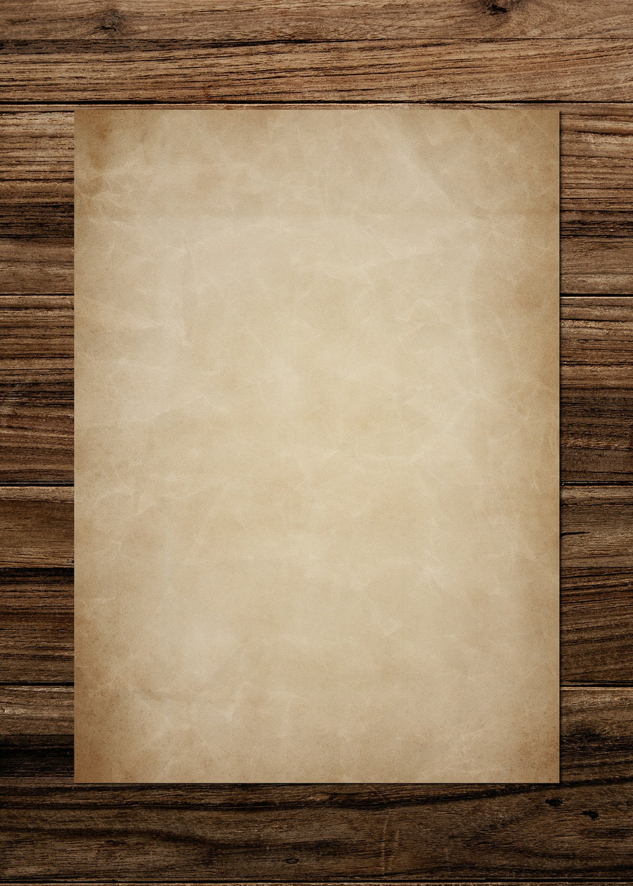 Vintage Brown Paper Textured Mockup