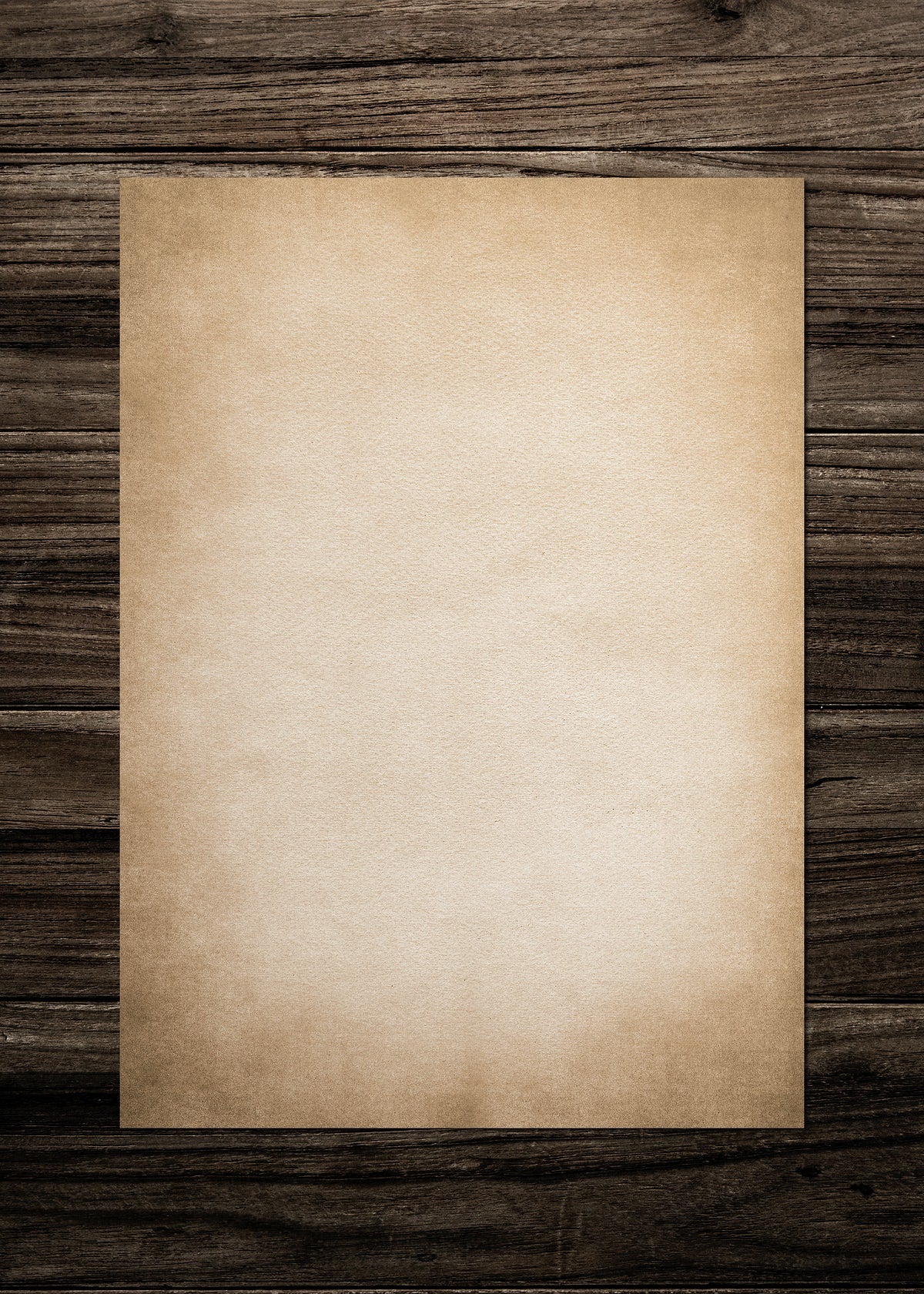 Vintage Brown Paper Textured Mockup