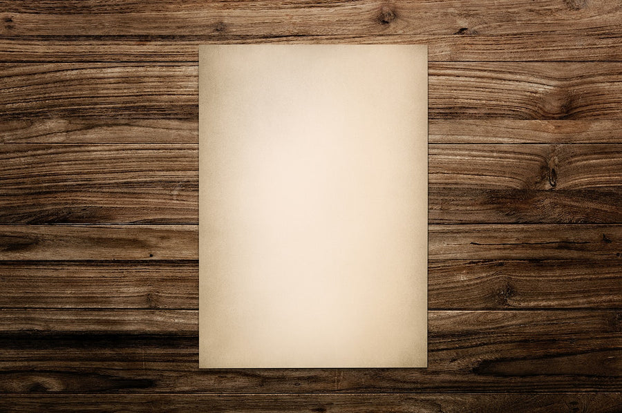 Vintage Brown Paper Textured Mockup