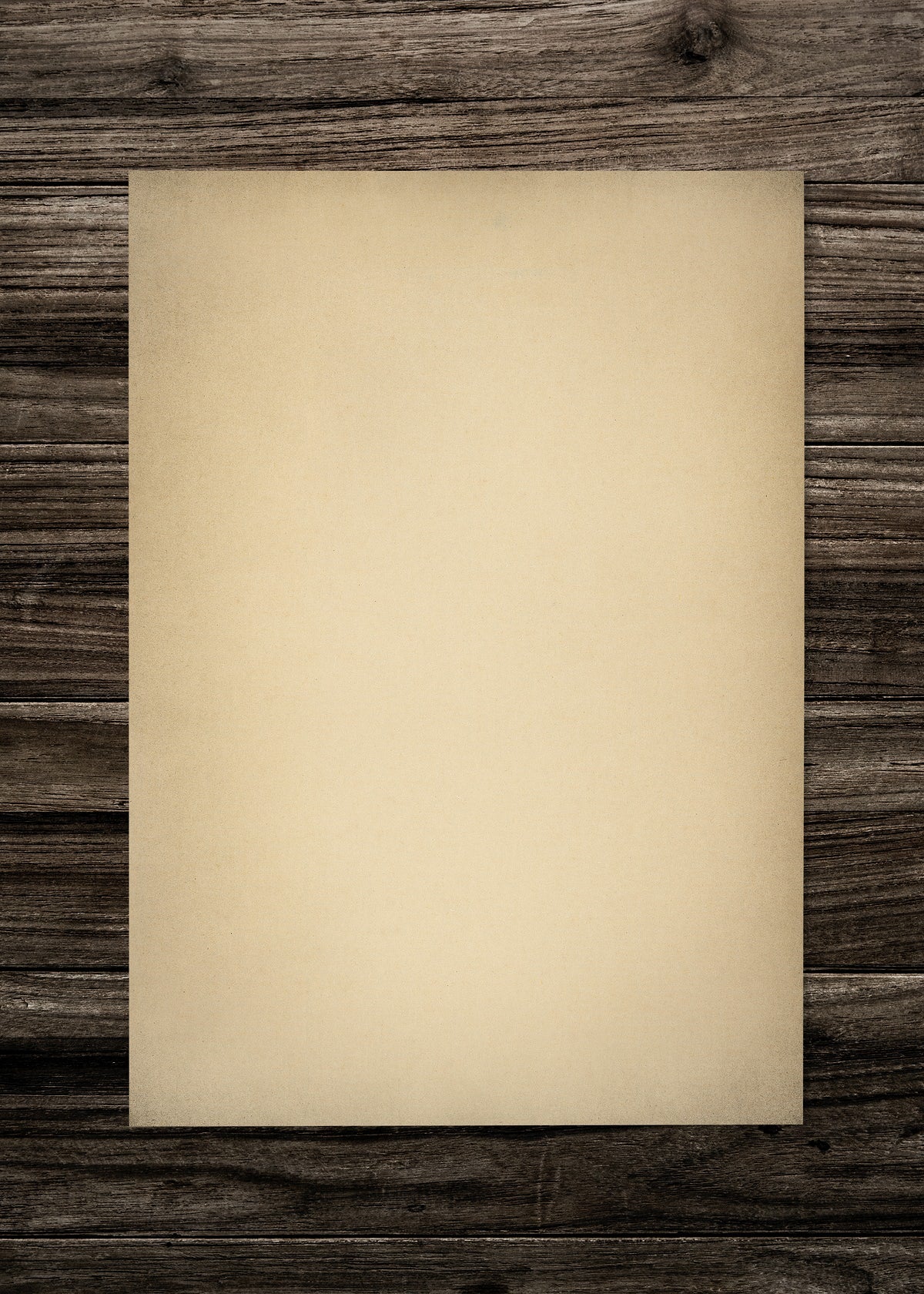 Vintage Brown Paper Textured Mockup