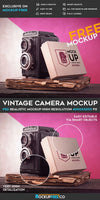 Vintage Camera – Psd Mockup