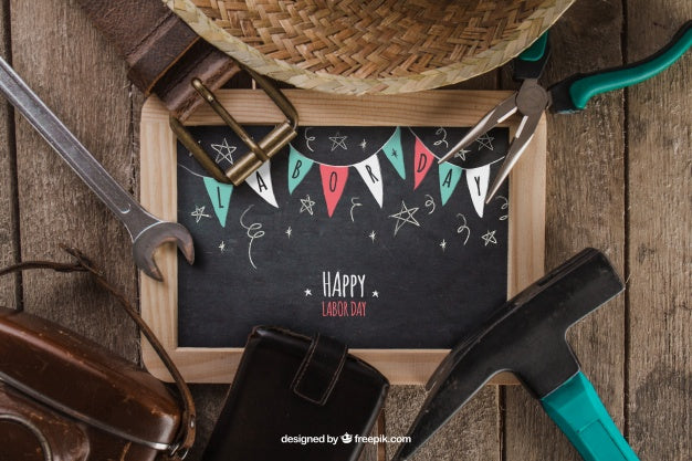 Vintage Father'S Day Composition Psd