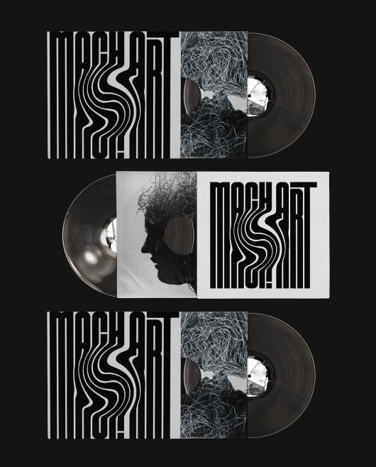 Vinyl Cover Mockup Psd Template