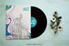 Vinyl Jazz Brochure Mockup Psd