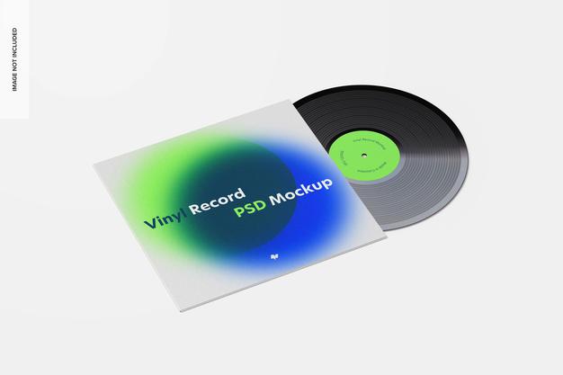 Vinyl Record Mockup Psd
