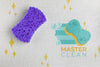 Violet Bath Sponge Master Clean Psd