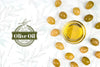 Virgin Olive Oil Surrounded By Olives Psd