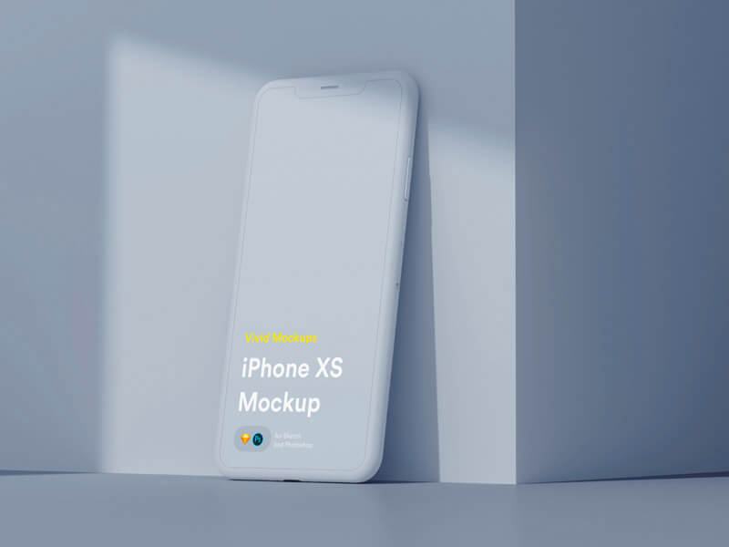 Vivid Iphone X Mockup