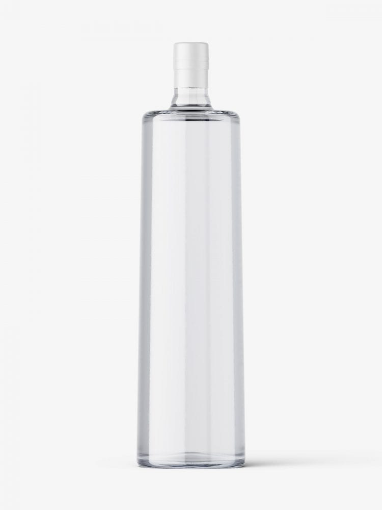 Vodka Bottle Mockup