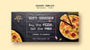 Voucher Template For Pizza Restaurant Psd