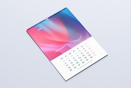 Wall Calendar Mockup